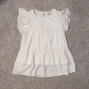 ruffle tiered top